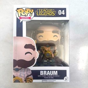 League of Legends 04 Braum FUNKO Vinyl Figure NIB